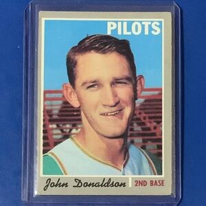 John Donaldson #418 1970 Topps Baseball Trading Card